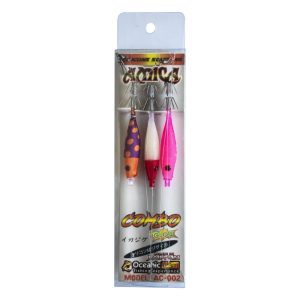 Oceanic Team Amica Combo 75mm - Έτοιμη Αρματωσιά με 3 Καλαμαριέρες
