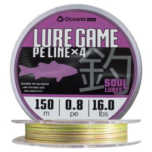 Oceanic Team Lure Game Braid x4/150m