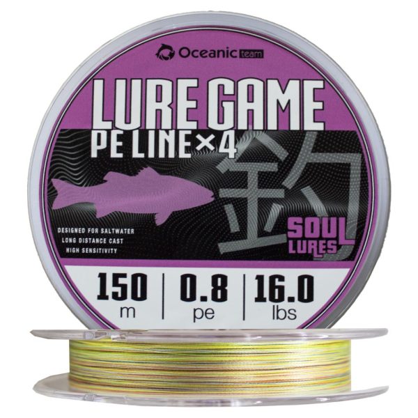 Oceanic Team Lure Game Braid x4/150m