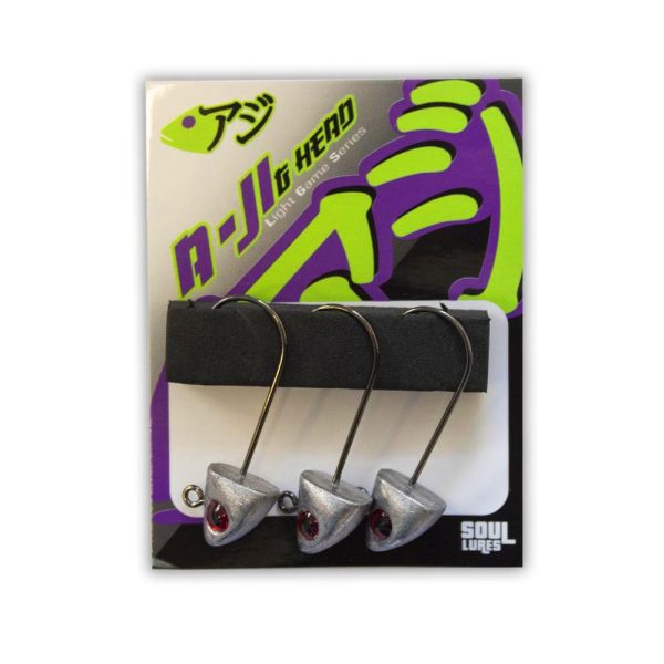 Soul Lures Aji G-Head 8gr/#2 Hook - Image 2