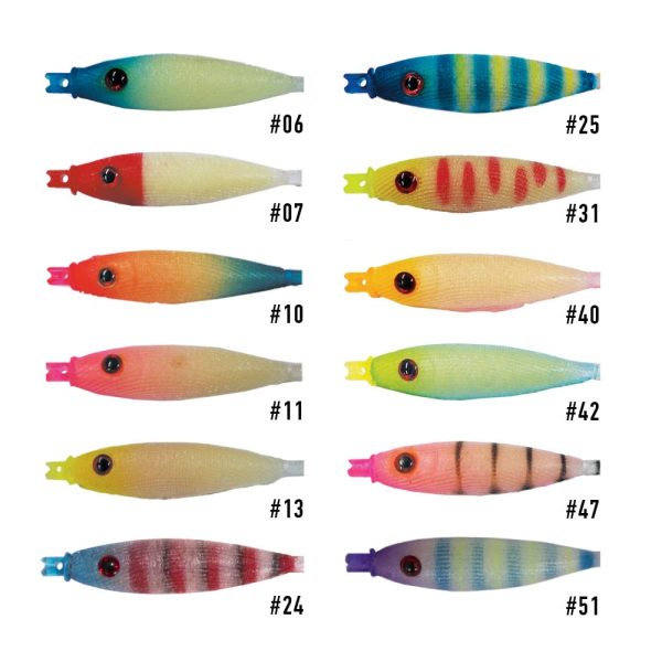 Oceanic Team Amica Silicon Squid Jig 7.5 - Image 2