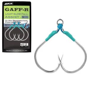 Δεμένα Αγκίστρια BKK GAFF-R Size S (1cm) Light Slow Fall Assist Hooks